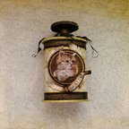 作品再販【オーダーメイド】ペットのアンティーク風コスメオブジェ：香水瓶