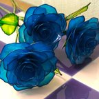 作品青い薔薇   4696seo様専用