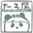 作品harukoi0920様専用　オーダーページ