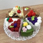 作品5号サイズアソートケーキ♡おままごと♪フェルト