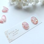 作品桜貝のピアス(イヤリング)