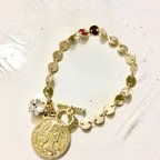 作品お値下げ￥2000→1800Coin bracelet  impact chain