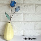 作品【母の日に＊*】mimibaton🌷ステンドグラスのチューリップ🌷