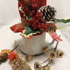 作品【限定】クリスマス ミニ ハット 赤