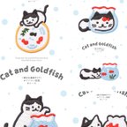 作品5枚入りかわいいネコ　猫　ちゃん刺繍アイロンワッペンシールタイプ