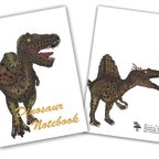 作品恐竜ノート　Dinosaur Notebook