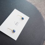 作品lapis lazuli 1粒 pierce/pierce新作デー