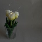 作品フラワーキャンドル "tulip"【受注生産】