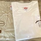 作品〈春服セットMサイズ〉TシャツとロンT coffeeデザインSET 