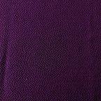 作品【古布】縮緬古代紫　大幅サイズ