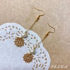 作品【送料無料】ゆれるピアス/イヤリング