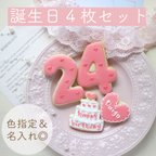 作品【誕生日セット】アイシングクッキー