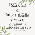 作品『直送品ギフト配送方法』＆『配送方法』について