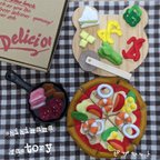 作品フェルトままごと　🍕ピザセット🍕