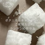 作品ボタニカル　ランタンキャンドルについて