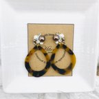 作品biju x round tiger x earrings