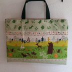 作品絵本バッグ⑭☆レッスンバッグ☆キッズ　ハンドメイド