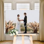 作品写真をウェルカムボードに【A4～A1ポスタ―/パネル/キャンバス】結婚式 名入れ ウェディング 送料無料