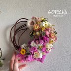 作品【送料込み】　Spring wreathe ⑥ (ポップ) 2024