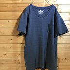 作品【NEW】サックスワッフル VネックＴシャツ  / YS FACTORY