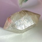 作品レインボー✨　チベット産　クリスタル　原石　ダブルポイント　水晶