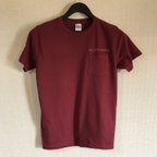 作品手刷りポケットT-shirt 5.0oz サイズ:S
