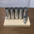 作品round pipeの6連ペン立て(送料込み)