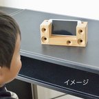 作品木製スマホスピーカー　吉野桧　スマホスタンド