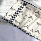 作品ふんわり六重織ガーゼのアイス枕カバー　fuwara ペンギン