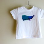 作品キッズサイズ100 Tシャツ『真夜中のクジラ』