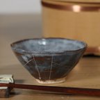 作品陶器 【鼠志野ご飯茶碗】g61
