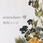 作品amenohero 様 専用ページ