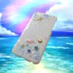 作品ケース（携帯・スマホ・iphone）　☆海・波・うみうし☆　