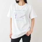 作品carefree journey in a balloon Tシャツ ホワイト