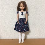 作品思い出のベビー服をリカちゃんにリメイク