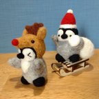 作品【再販】クリスマス ソリとペンギン兄弟　2022