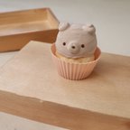 作品【単品】3/2 21:00〜販売分　チョコくまのカップケーキ