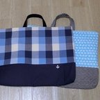 作品【aw1102様オーダー作品】音楽袋と図工袋