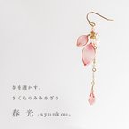 作品【春季限定】さくらのみみかざり 春光【片耳販売】