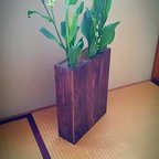 作品お花を入れる木箱(大)