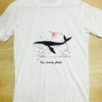 作品クジラソーダTシャツ(値下げしました)