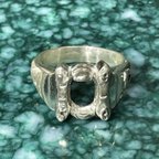 作品silver925 missing stone college ring