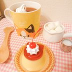 作品ねこちゃん喫茶のココアセット