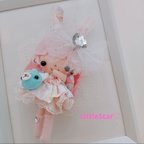 作品ポシェットDoll🎀ドールチャーム♡ドール♡フェルト♡