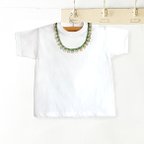 作品【再販】シロツメ草のネックレスTシャツ（ホワイト）