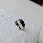 作品【Slanting】 stainless_ring