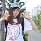 作品うさライオンTシャツ