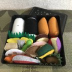 作品フェルトnoヘルシー弁当