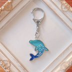 作品🐬🐬🐬イルカキーホルダー🐬🐬🐬