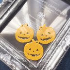 作品SALE【送料無料】アクリルかぼちゃパーツ　１０個入り